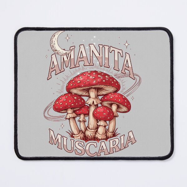 Item preview, Amanita Muscaria Collection | Mystical Mushroom Art designed and sold by Hadamah.