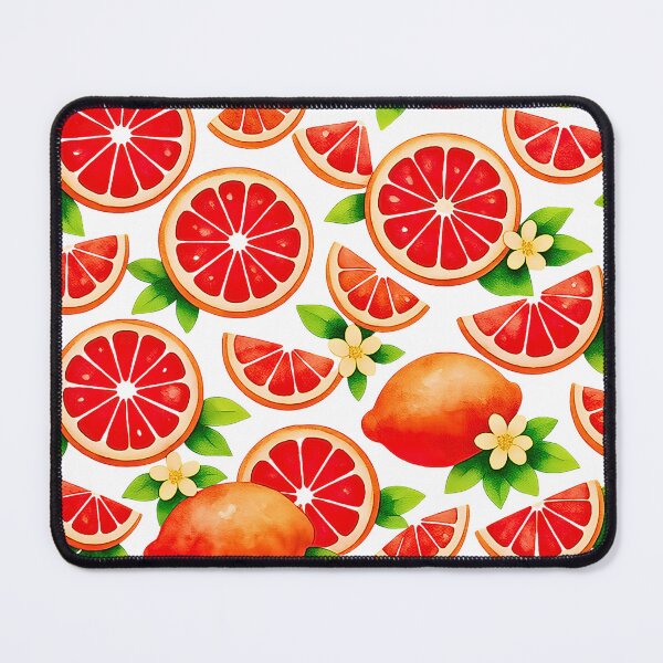 Item preview, Grapefruit Watercolor Citrus Luxury All Over Pattern designed and sold by TrinovaCreates.