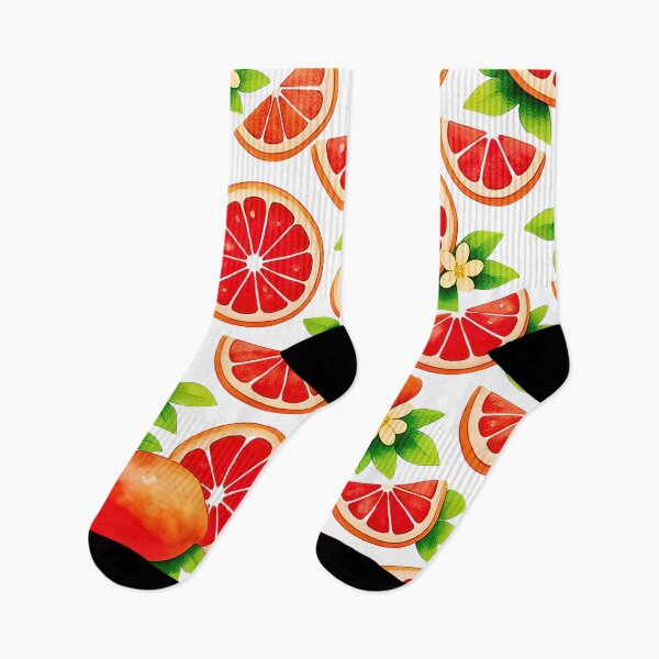Item preview, Grapefruit Watercolor Citrus Luxury All Over Pattern designed and sold by TrinovaCreates.