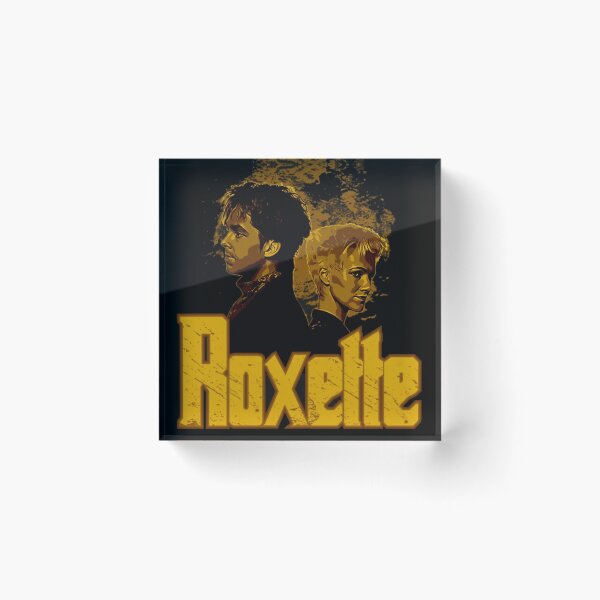 Item preview, Roxette Psychedelic Logo Poster Design Today Graphic Art designed and sold by WhatTheSnail.