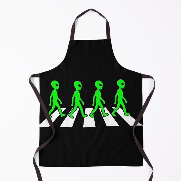 Item preview, Retro Alien Crosswalk Parody Graphic Tee designed and sold by TeNovaStudio.