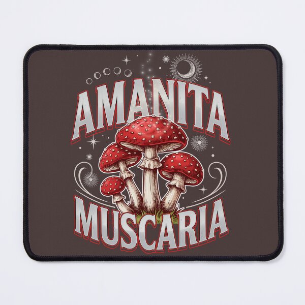 Item preview, Amanita Muscaria Collection | Mystical Mushroom Art designed and sold by Hadamah.