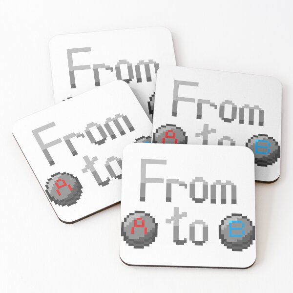 Item preview, From A to B game pun designed and sold by CyberphnxArtz.