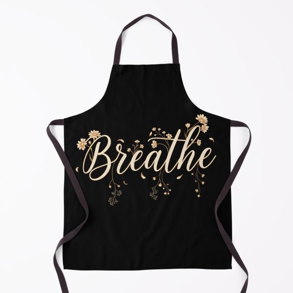 Item preview, Breathe Floral Typography Design | Mindfulness Quote | Soft Aesthetic Wildflower Art | Self Care Inspiration designed and sold by innerfaith.