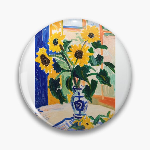 Item preview, Sunflowers in a vibrant designed and sold by ulrichlehrer99.