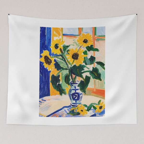 Item preview, Sunflowers in a vibrant designed and sold by ulrichlehrer99.