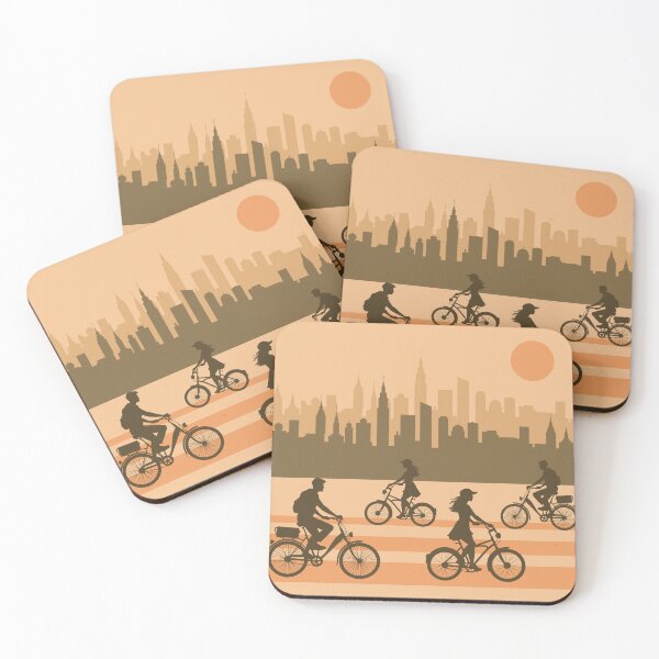 Item preview, Urban Silhouettes Pattern | Urban/Youth Art designed and sold by UnhingedBird.
