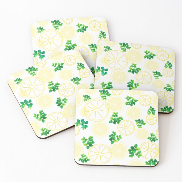 Item preview, Citrus Lemon Pattern designed and sold by lydia-hannah.