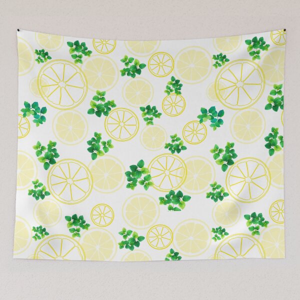 Item preview, Citrus Lemon Pattern designed and sold by lydia-hannah.