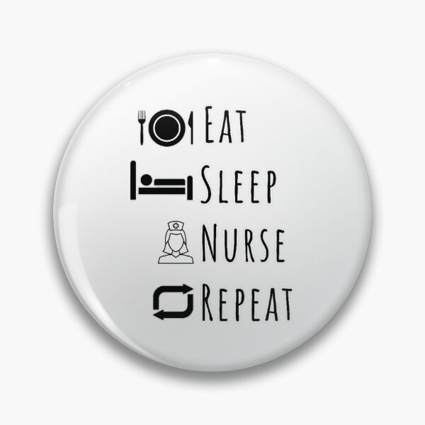 Item preview, Eat, Sleep, Nurse, Repeat designed and sold by DixieGirlStudio.