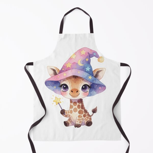 Item preview, Wizard Giraffe | Cute Magical Fantasy Animal designed and sold by AillustriaAK.