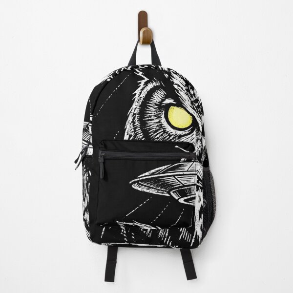 Item preview, Mystic Owl UFO Alien Abduction Art designed and sold by TeNovaStudio.