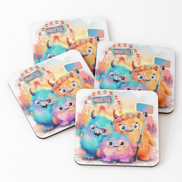 Item preview, Monster Festival Selfie – Silly Group Photo designed and sold by OopsIDrewIt.