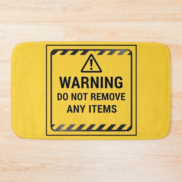 Item preview, WARNING: DO NOT REMOVE ANY ITEMS designed and sold by Beluga Cat.