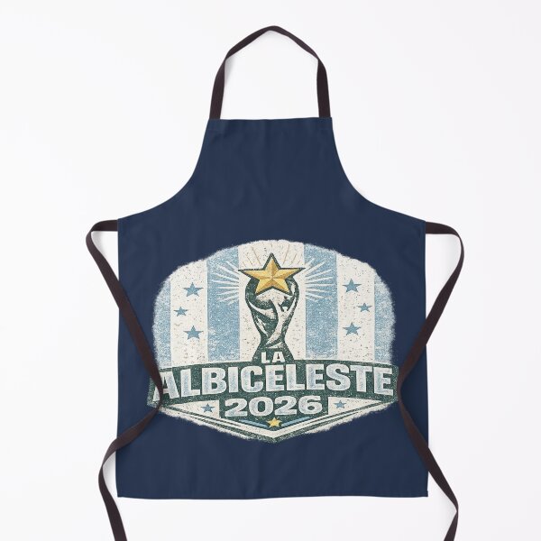 Item preview, La Albiceleste 2026 Vintage Retro Football Champion T-Shirt designed and sold by ArthUpscale.