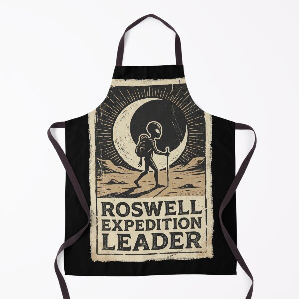 Item preview, Vintage Roswell Expedition Leader Alien Poster designed and sold by TeNovaStudio.