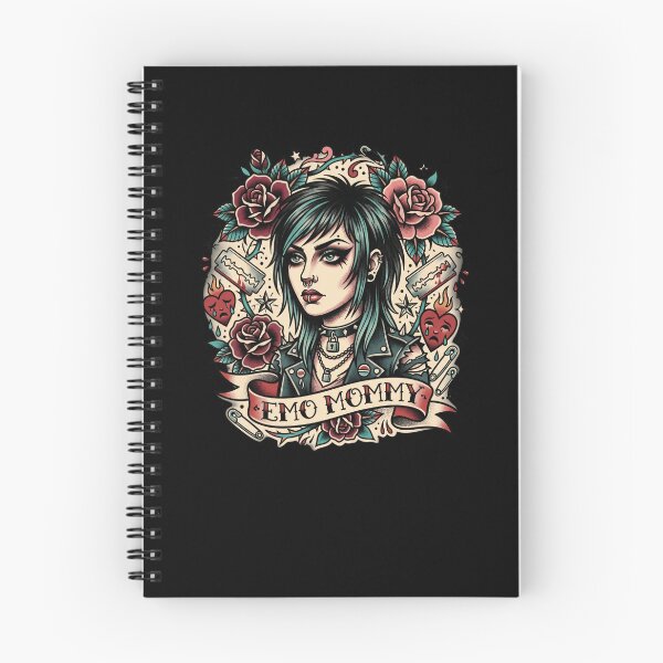 Item preview, EMO MOMMY Traditional Tattoo Style Alternative designed and sold by snowry.