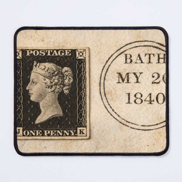 Item preview, One of the Oldest Stamps in the World - 1840 designed and sold by JcAbstractArt.
