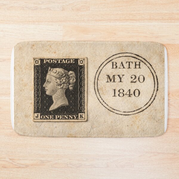 Item preview, One of the Oldest Stamps in the World - 1840 designed and sold by JcAbstractArt.