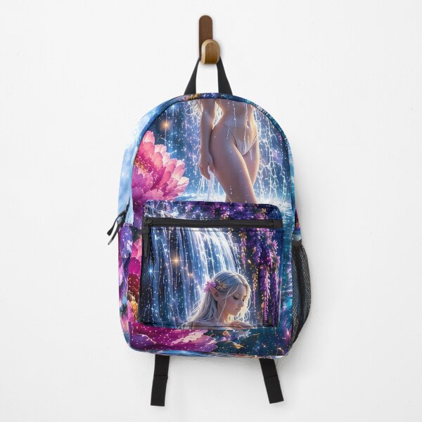 Item preview, Moonlit Elven Lagoon Fantasy Art – Enchanted Elf Castle designed and sold by DigiArt8Design.