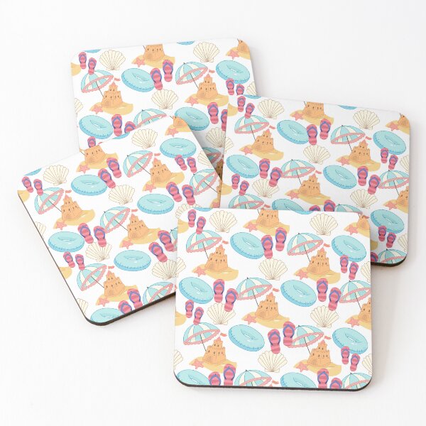 Item preview, Sandcastle Summer Beach Pattern designed and sold by lydia-hannah.