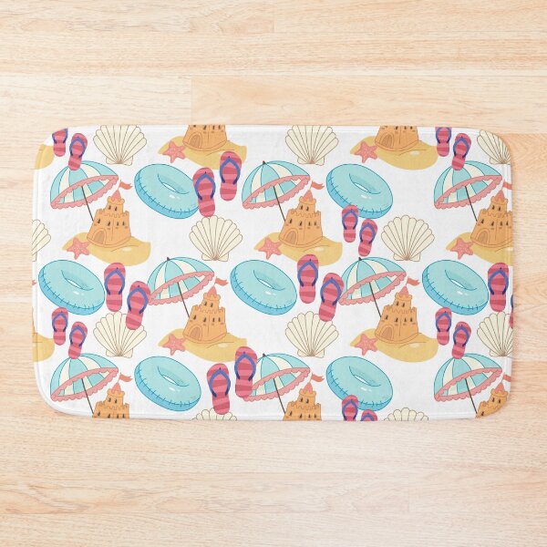 Item preview, Sandcastle Summer Beach Pattern designed and sold by lydia-hannah.