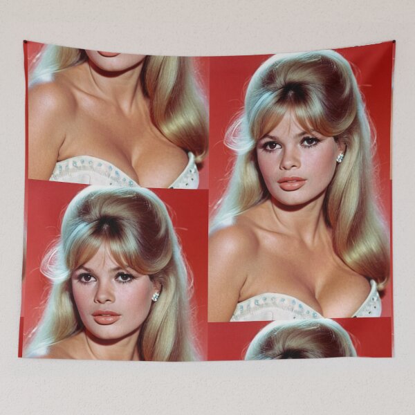 Item preview, Character - Portrait glamour bustier blanc scintillant hair bouffante designed and sold by Beat-It.