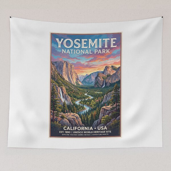 Item preview, Visit Yosemite National Park designed and sold by Theodor Decker.