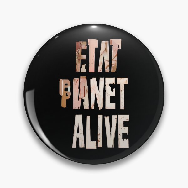 Item preview, Eat Planet Alive Vegan Statement designed and sold by D6rkT3chDemon.