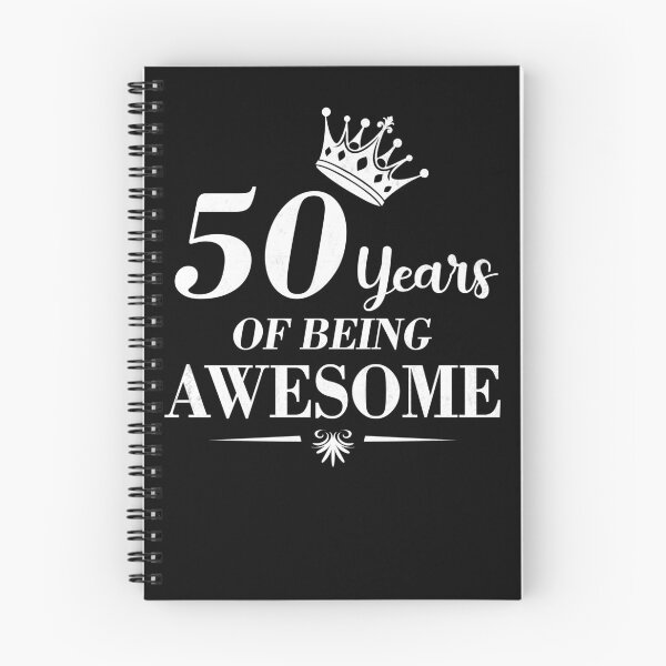 Item preview,  50th Birthday Vintage 50 Years of Being Awesome Retro Gift For Her designed and sold by FernaRoje.