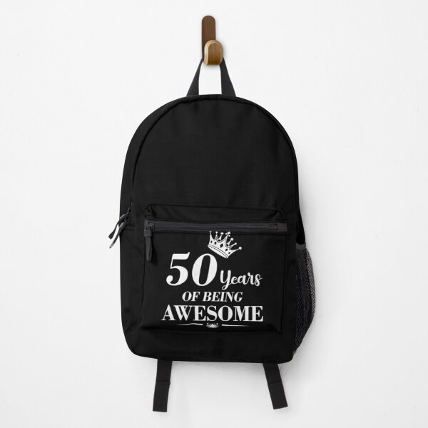 Item preview, 50th Birthday Vintage 50 Years of Being Awesome Retro Gift For Her designed and sold by FernaRoje.
