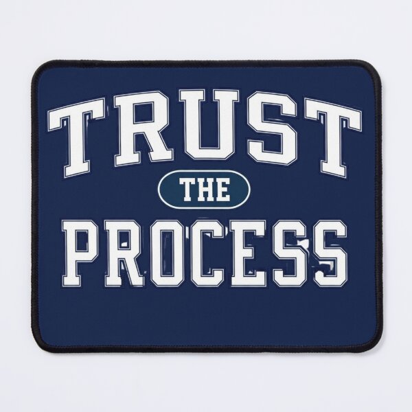 Item preview, Trust The Process - Classic Varsity Sports Typography designed and sold by Emmafeystilo.