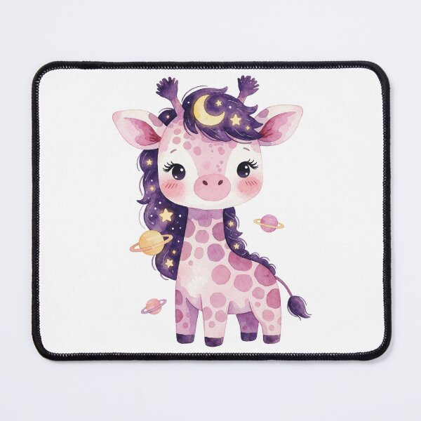 Item preview, Planet Giraffe | Cute Cosmic Fantasy Animal designed and sold by AillustriaAK.