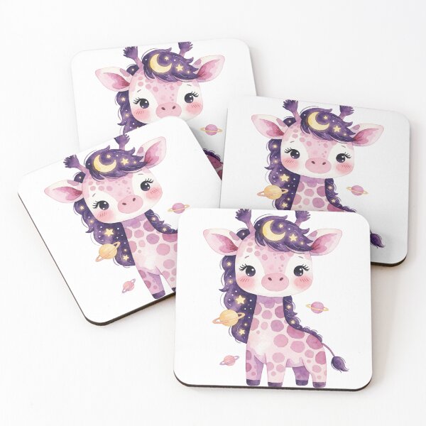 Item preview, Planet Giraffe | Cute Cosmic Fantasy Animal designed and sold by AillustriaAK.