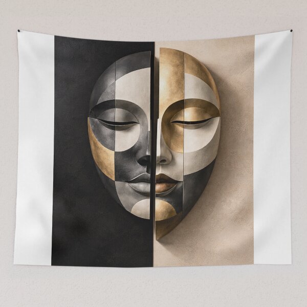 Item preview, Contrasting Harmony XXL designed and sold by JcAbstractArt.