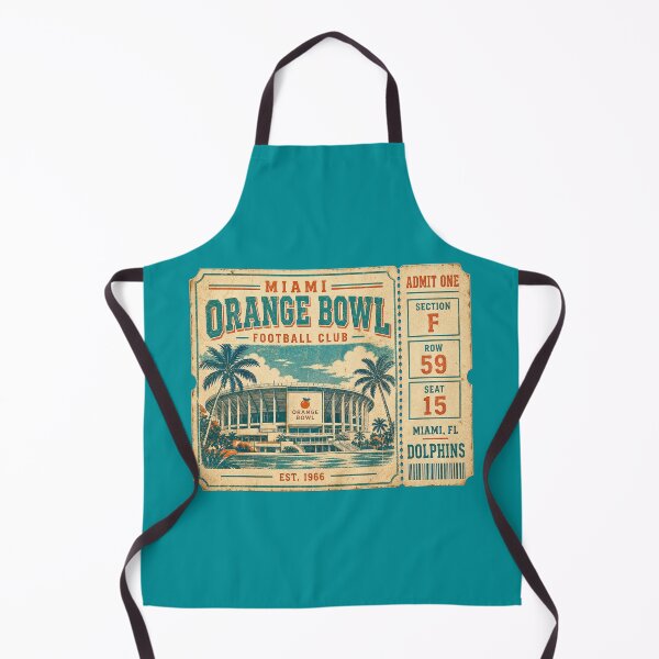 Item preview, Orange Bowl Football Club Vintage Ticket Shirt, Miami Retro Stadium Tee designed and sold by GhostDawgs.
