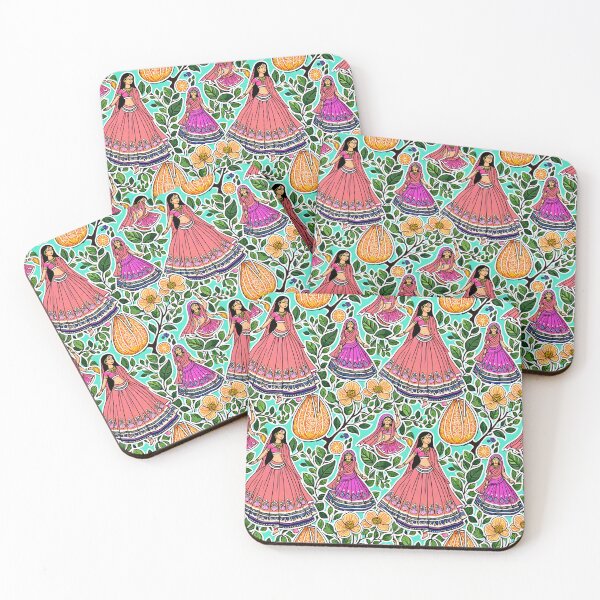 Item preview, Vrindavan Gopis Dance Artwork designed and sold by krazzyremo.
