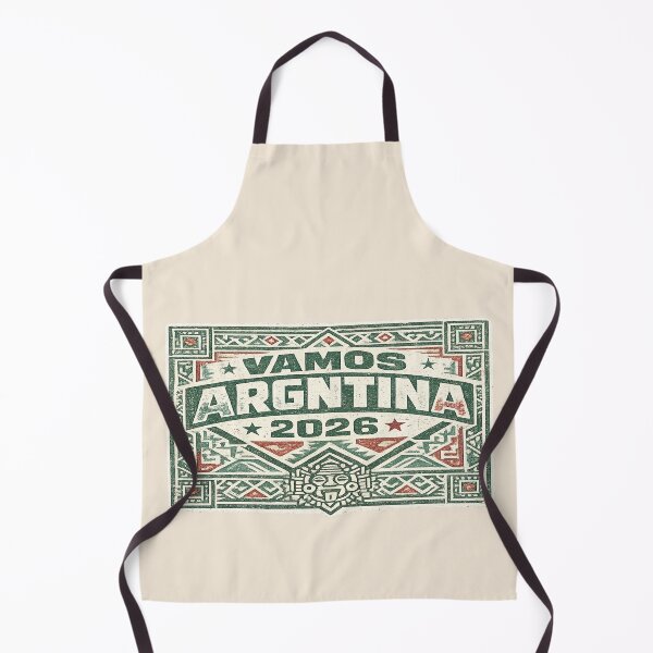 Item preview, Vamos Argentina 2026 Aztec Retro Football Fan Vintage T-Shirt designed and sold by ArthUpscale.