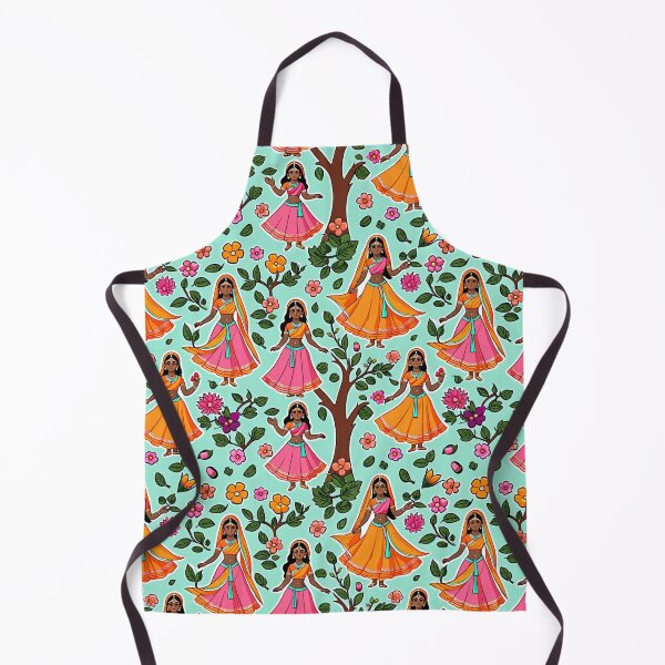 Item preview, Vrindavan Gopis Raas Leela Pattern Art designed and sold by krazzyremo.