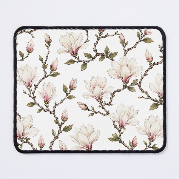 Item preview, Korean Magnolia Pattern  | Traditional Minhwa Floral Design designed and sold by K-Tradition.
