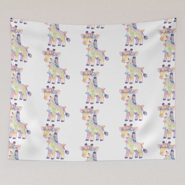 Item preview, Planet Giraffe | Cute Cosmic Fantasy Animal designed and sold by AillustriaAK.