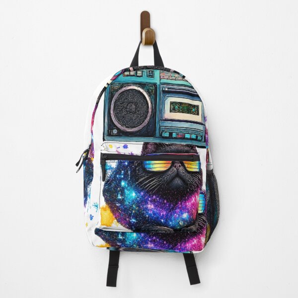 Item preview, Cosmic Cat Retro Boombox designed and sold by OMAR SAYOURI.
