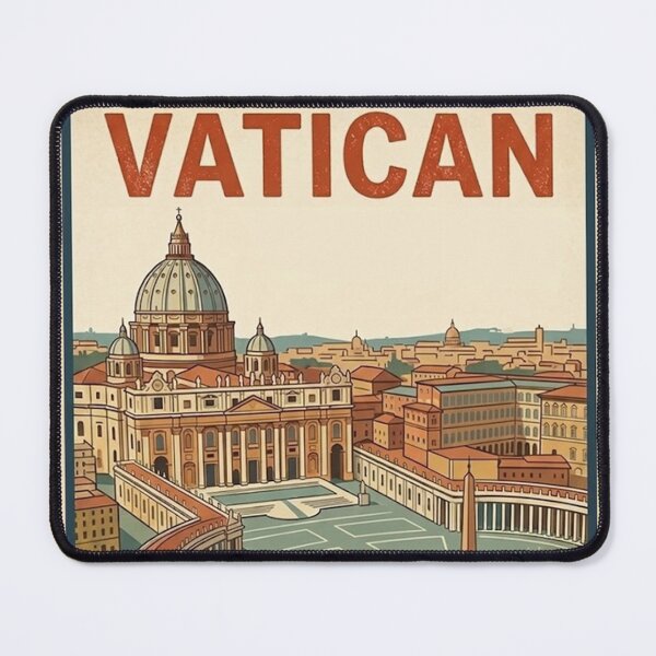 Item preview, Vatican city stamp designed and sold by yunamaliskova.