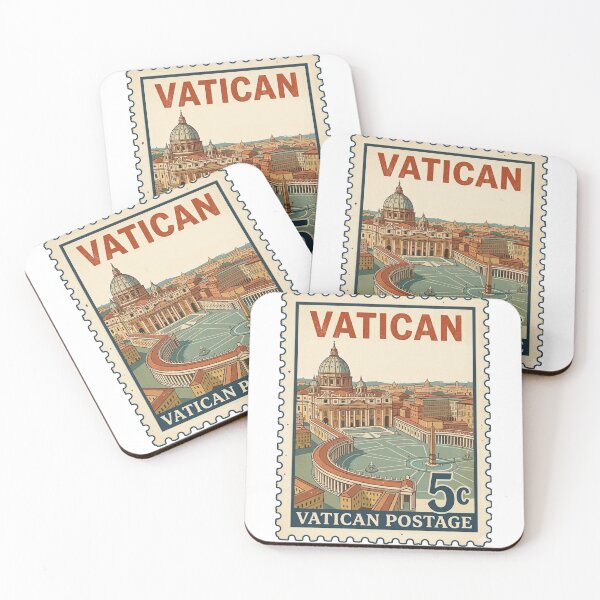Item preview, Vatican city stamp designed and sold by yunamaliskova.