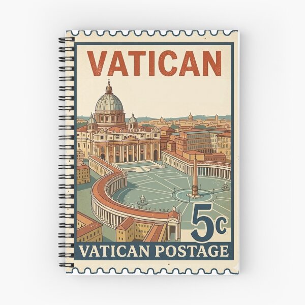 Item preview, Vatican city stamp designed and sold by yunamaliskova.