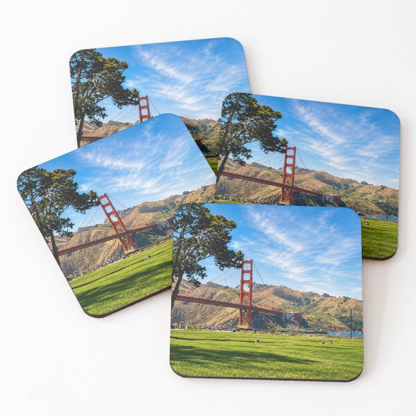 Item preview, Golden Gate Framed by Cypress designed and sold by Kimberly Palmer.