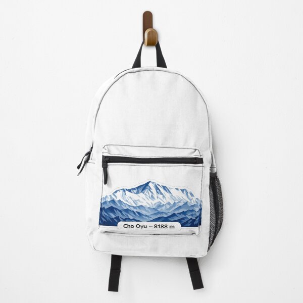 Item preview, Cho Oyu 8201 m – Minimalist Himalayan Mountain Sticker designed and sold by GabeMountainArt.