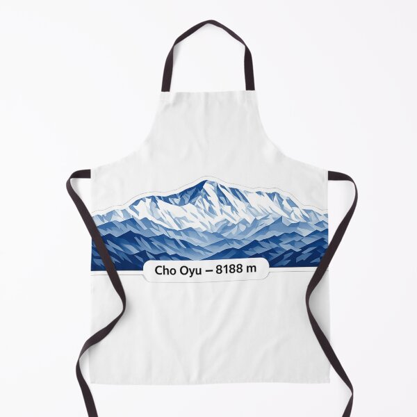 Item preview, Cho Oyu 8201 m – Minimalist Himalayan Mountain Sticker designed and sold by GabeMountainArt.