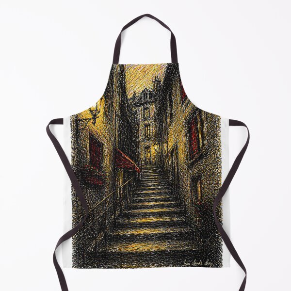 Item preview, Nocturnal Stairway – Urban Glow designed and sold by JcAbstractArt.