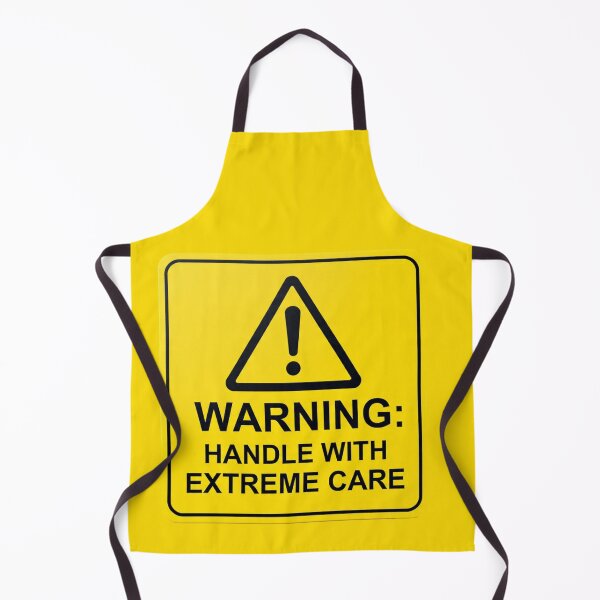 Item preview, WARNING: HANDLE WITH EXTREME CARE designed and sold by Beluga Cat.